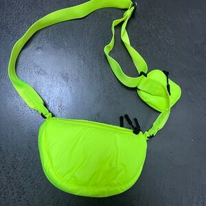 NWOT Nylon Crescent Sporty Sling Bag